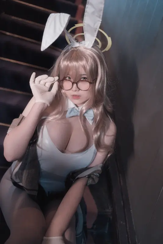 阿半今天很开心 – NO.023 蔚蓝档案 室笠茜 兔女郎 5